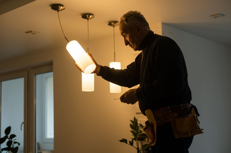 Hallway Lighting Installation in Olathe, KS