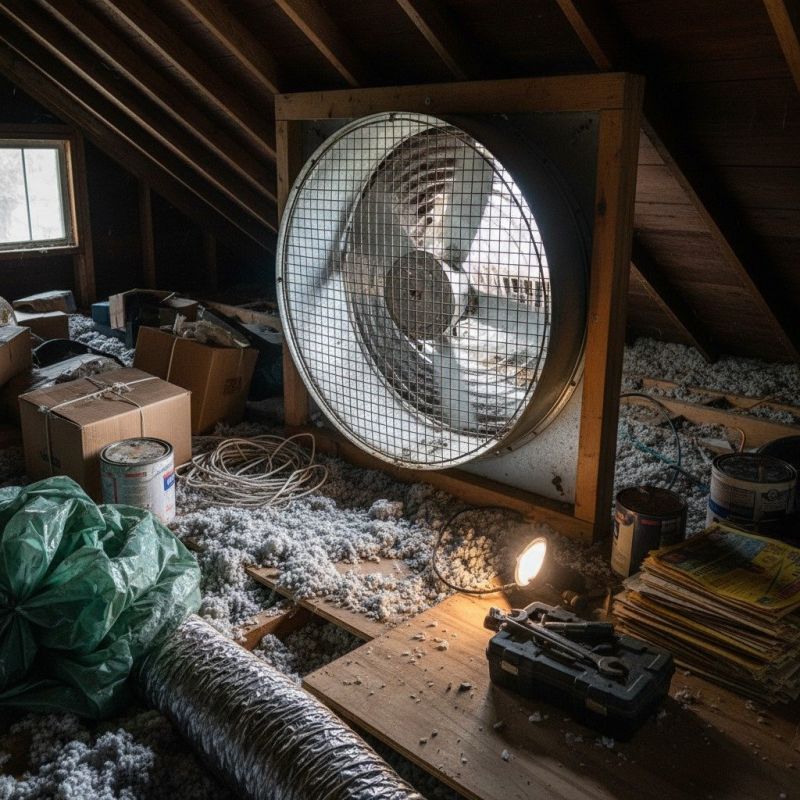 Attic Exhaust Fan Repair in Alpharetta, GA