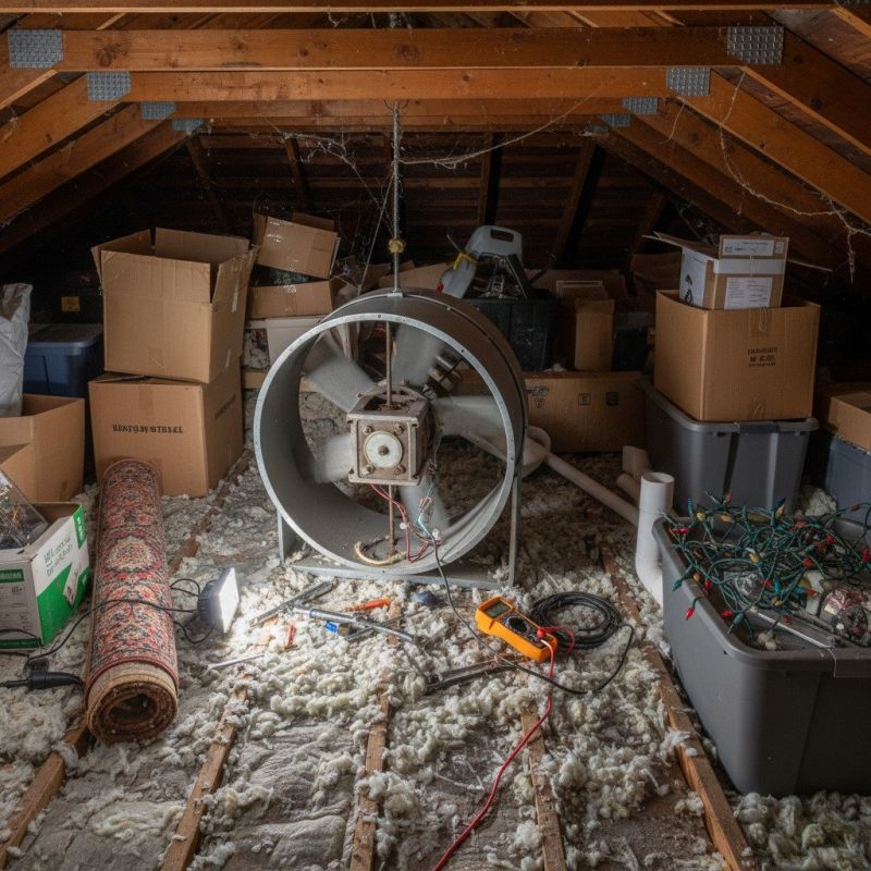 Attic Fan Servicing in Alpharetta, GA