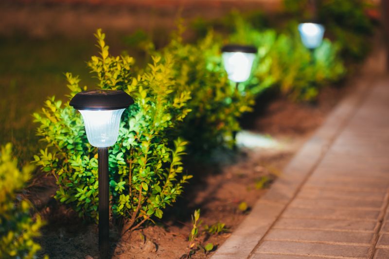 Courtyard Light Installation in Kansas City, KS