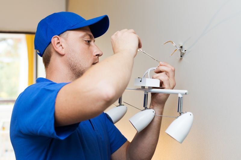 Entryway Lighting Installation in Alpharetta, GA
