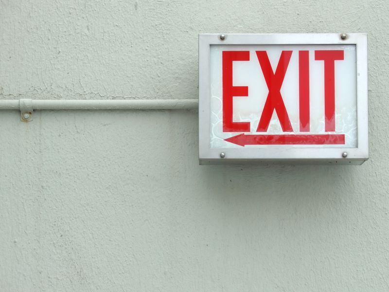 Fire Exit Sign Installation in Alpharetta, GA