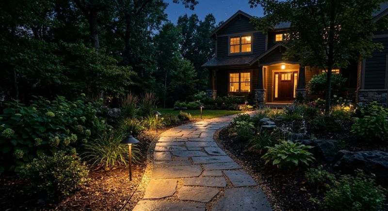Pathway Lights Installation in Alpharetta, GA