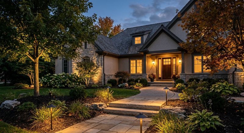 Sidewalk Lighting Installation in Kansas City, KS