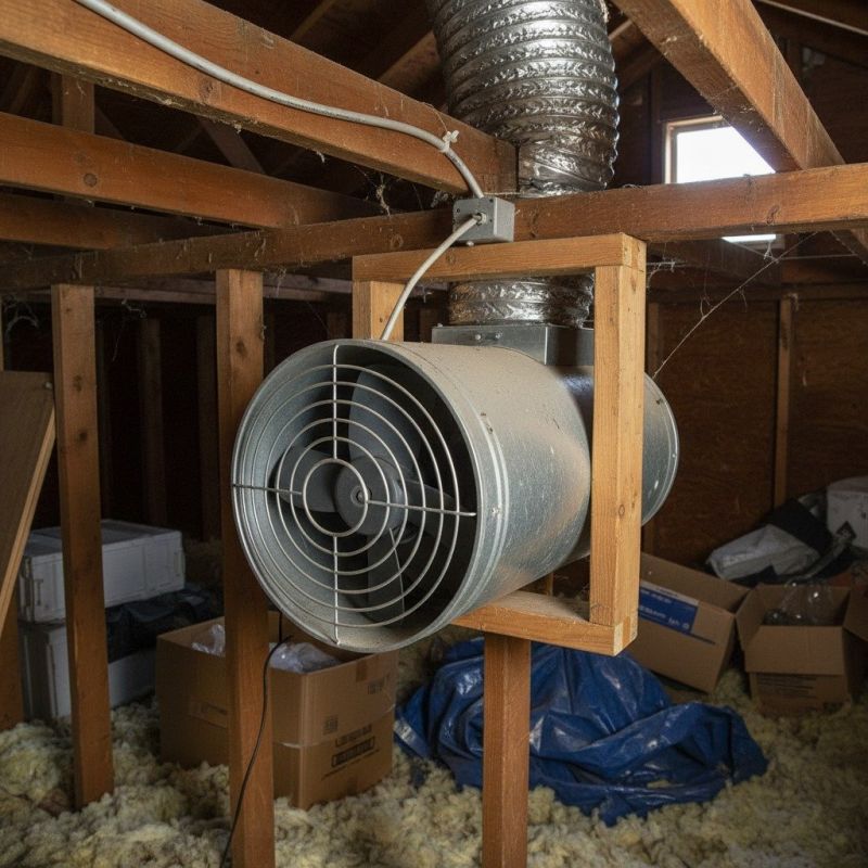 Solar Fan Installation in Alpharetta, GA