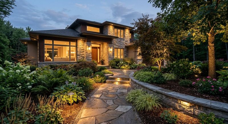 Terrace Lighting Installation in Kansas City, KS